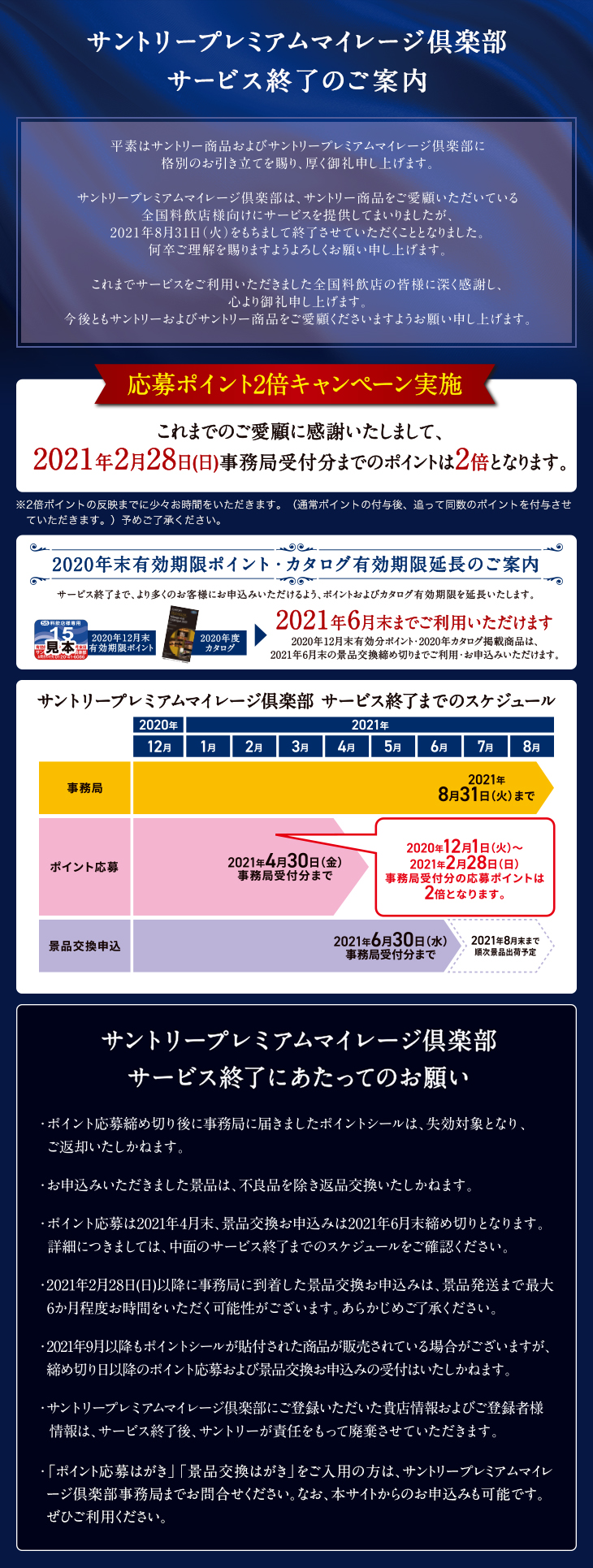 サントリーマイレージポイント5150ポイント 2021年12月末日-